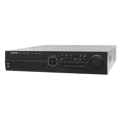 Hikvision_DVR,DVR,ضبط سیستم مداربسته,سیستم مداربسته انالوگ, تصویر یک دستگاه DVR شانزده کانال هایک ویژن